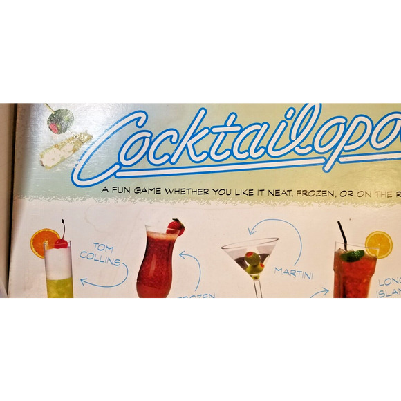 Cocktailopoly Cocktail Themed Monopoly Board Game Late For The Sky NEW Sealed - Picture 5 of 11